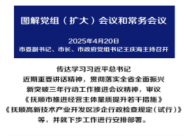 解读：市政府召开党组（扩大）会议和常务会议